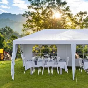 TENT, TABLES & CHAIRS