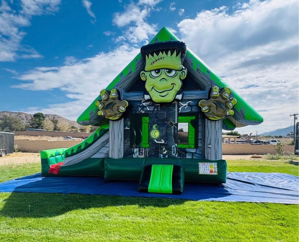 Frankenstein Haunted Combo Bounce House
